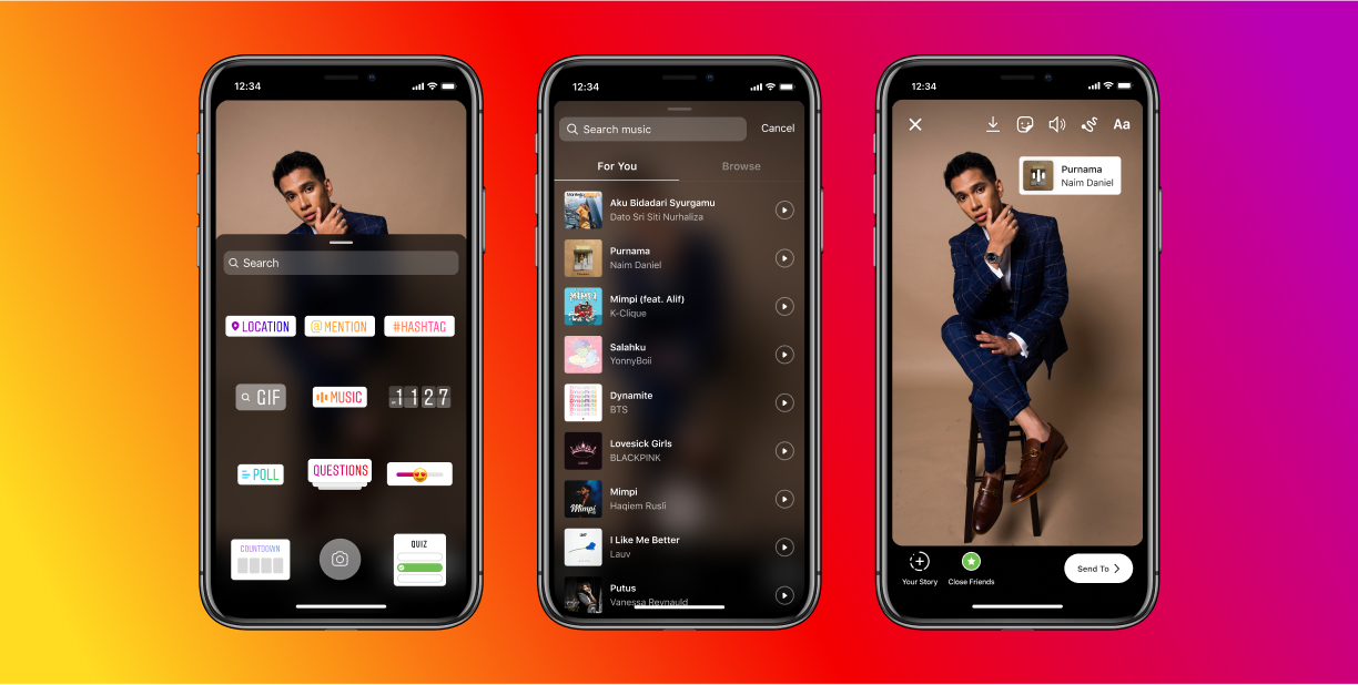 Instagram запустил музыку в Stories Instagram запустил музыку в Stories